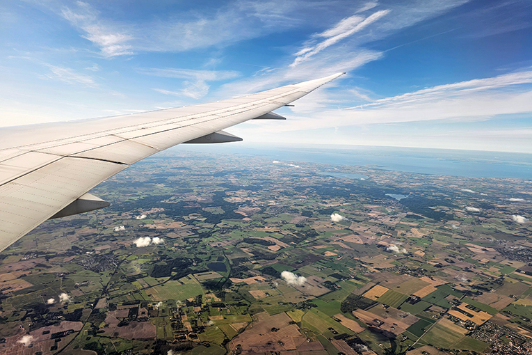 Landing in Denmark