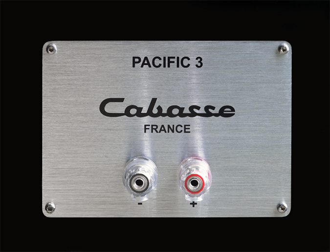 Cabasse Pacific 3 binding posts