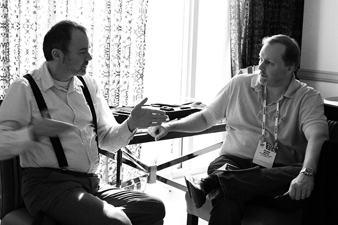 Bruno Putzeys and Pete Roth