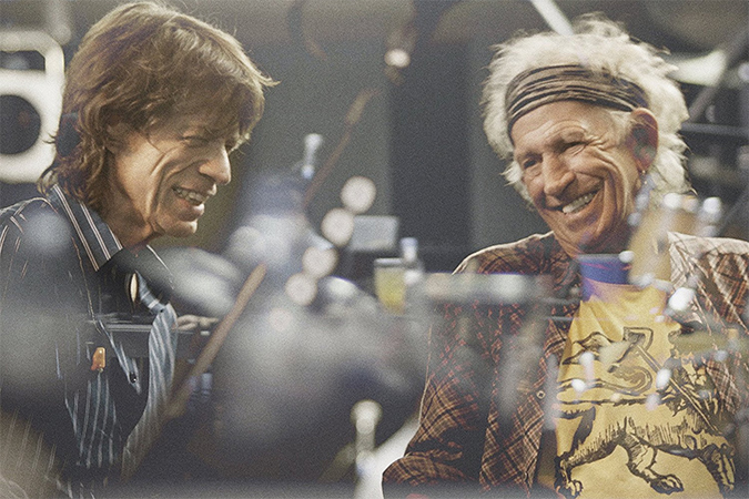 Mick Jagger and Keith Richards