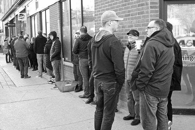 Record Store Day line